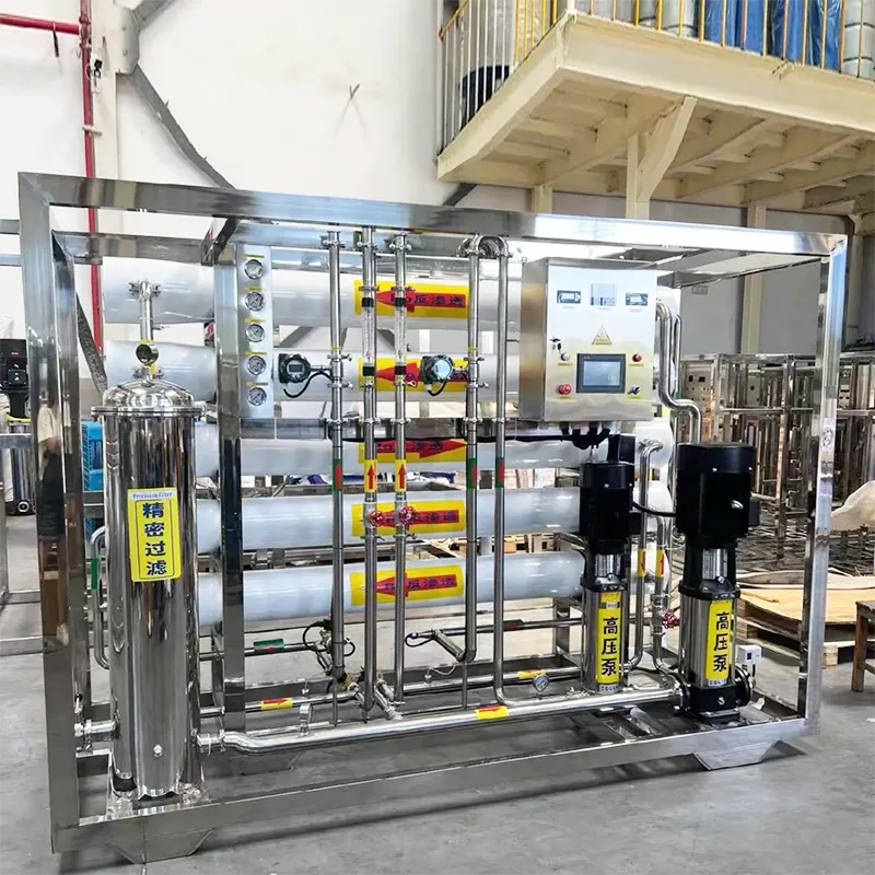 Reinwasser-Umkehrosmoseanlage der Stufe 2 für die Lebensmittelindustrie